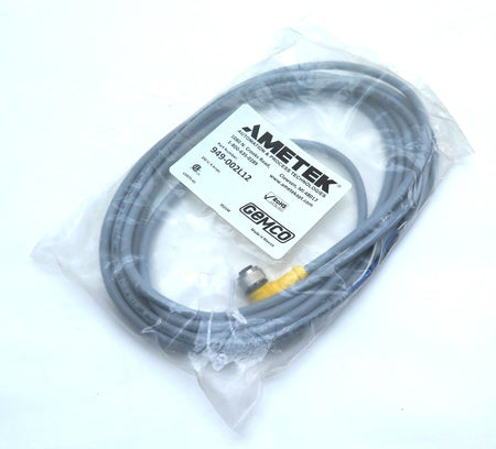 Ametek 949-002L12 Single Ended Cordset - Advance Operations