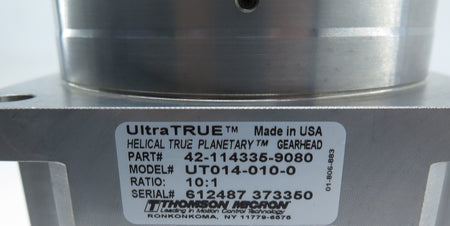 Boston Gear / UltraTRUE 42-114335-9080 Helical True Planetary Gearhead - Advance Operations