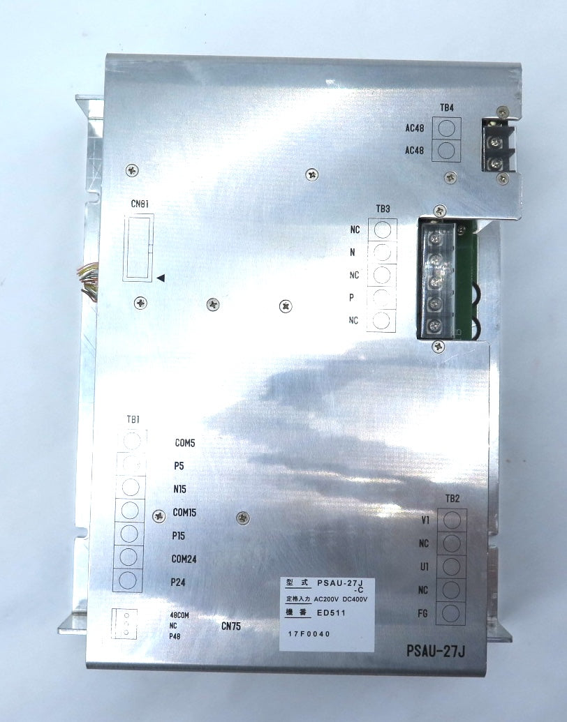 Satisloh PSAU-27J-C Power Supply Unit 200Vac To 400Vdc - Advance Operations