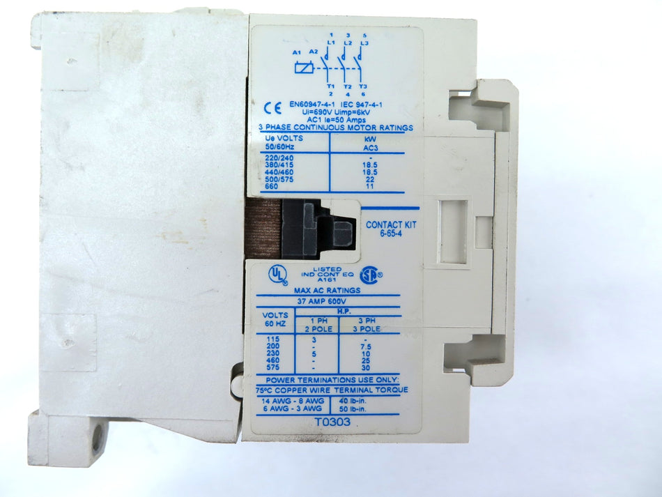 Eaton / Cutler Hammer CE15GN3 Contactor 120V Coil - Advance Operations