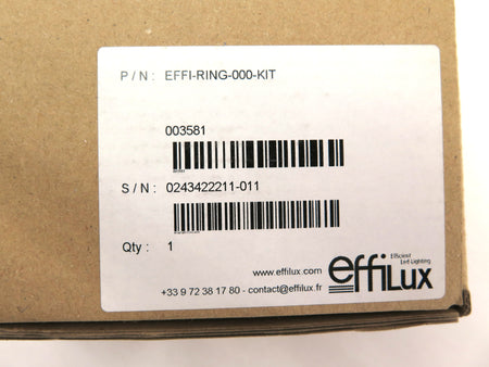 Effilux EFFI-RING-000-KIT Industriel Ring Light White 100mm - Advance Operations