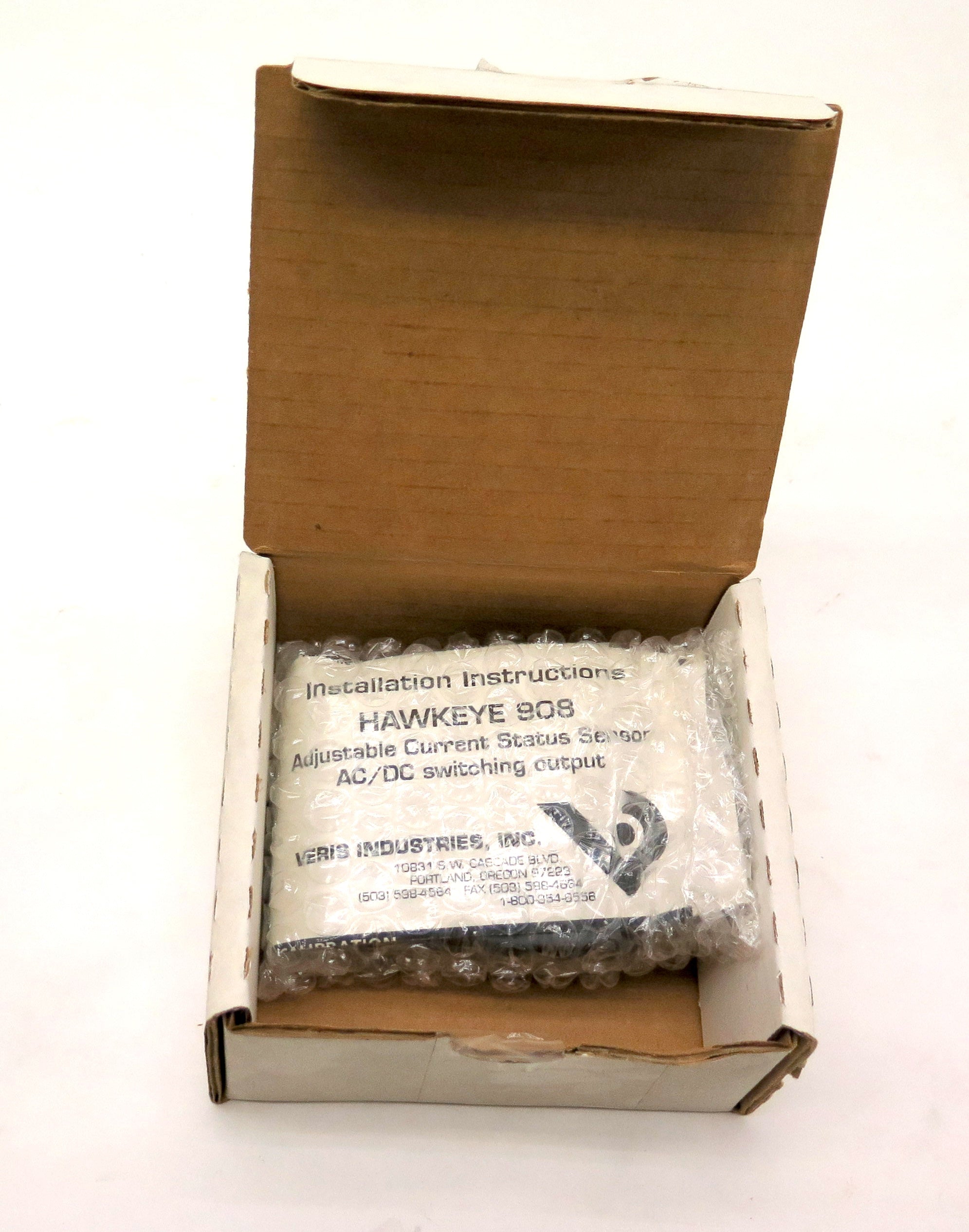 Veris Industries Hawkeye 900 Model 908 Current Switch - Advance Operations