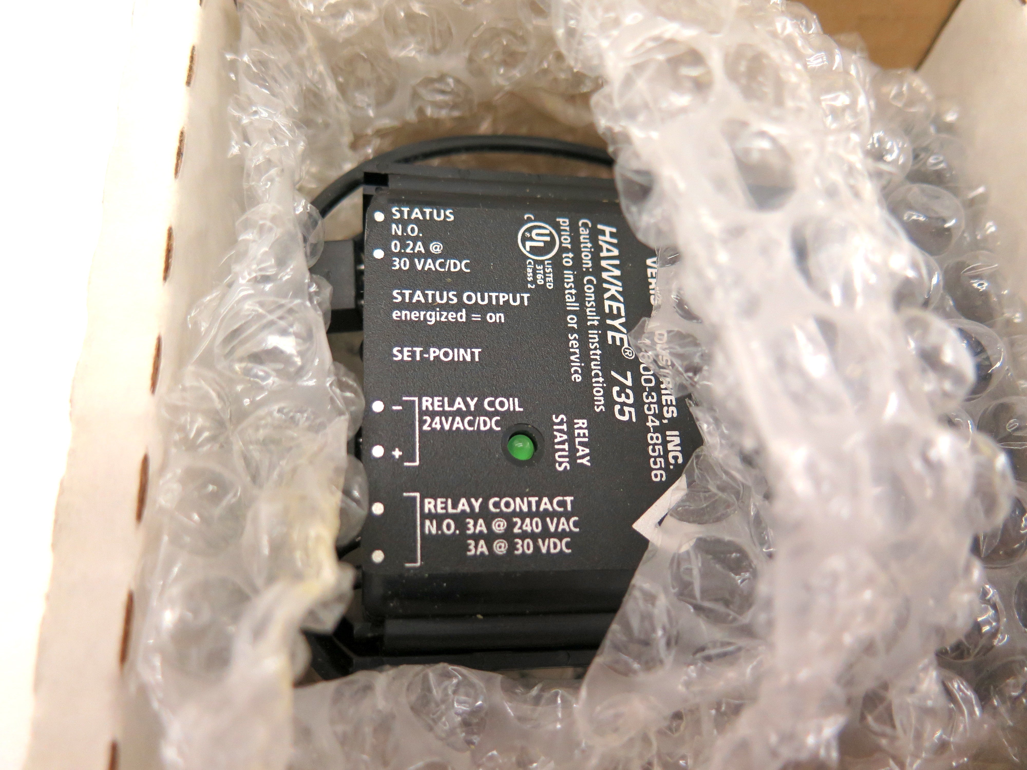 Veris Industries Hawkeye 735 Current Sensor / Switch - Advance Operations