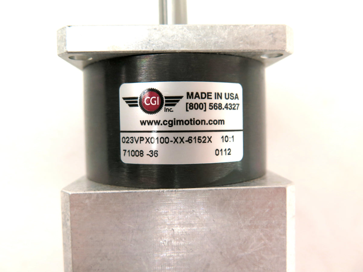 CGI Motion 023VPX0100-XX-6152X Gear Head 10:1 - Advance Operations