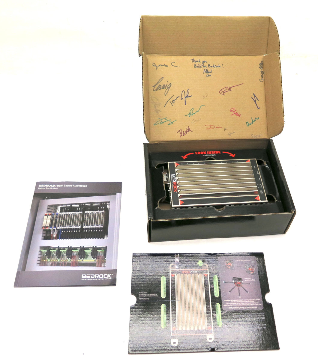 Bedrock BROSAR10 REV.0A OSA Remote Controller - Advance Operations