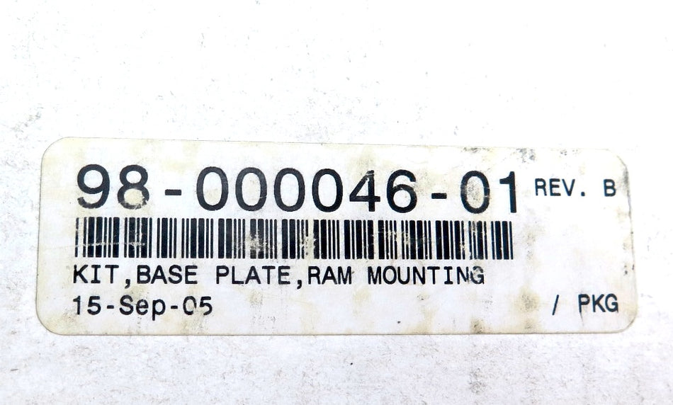 Omron Microscan 98-000046-01 Large Base Plate 12 in x 12 in - Advance Operations