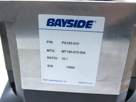 Bayside PS180-010 / PS180010 GearHead  Ratio 10:1 - Advance Operations