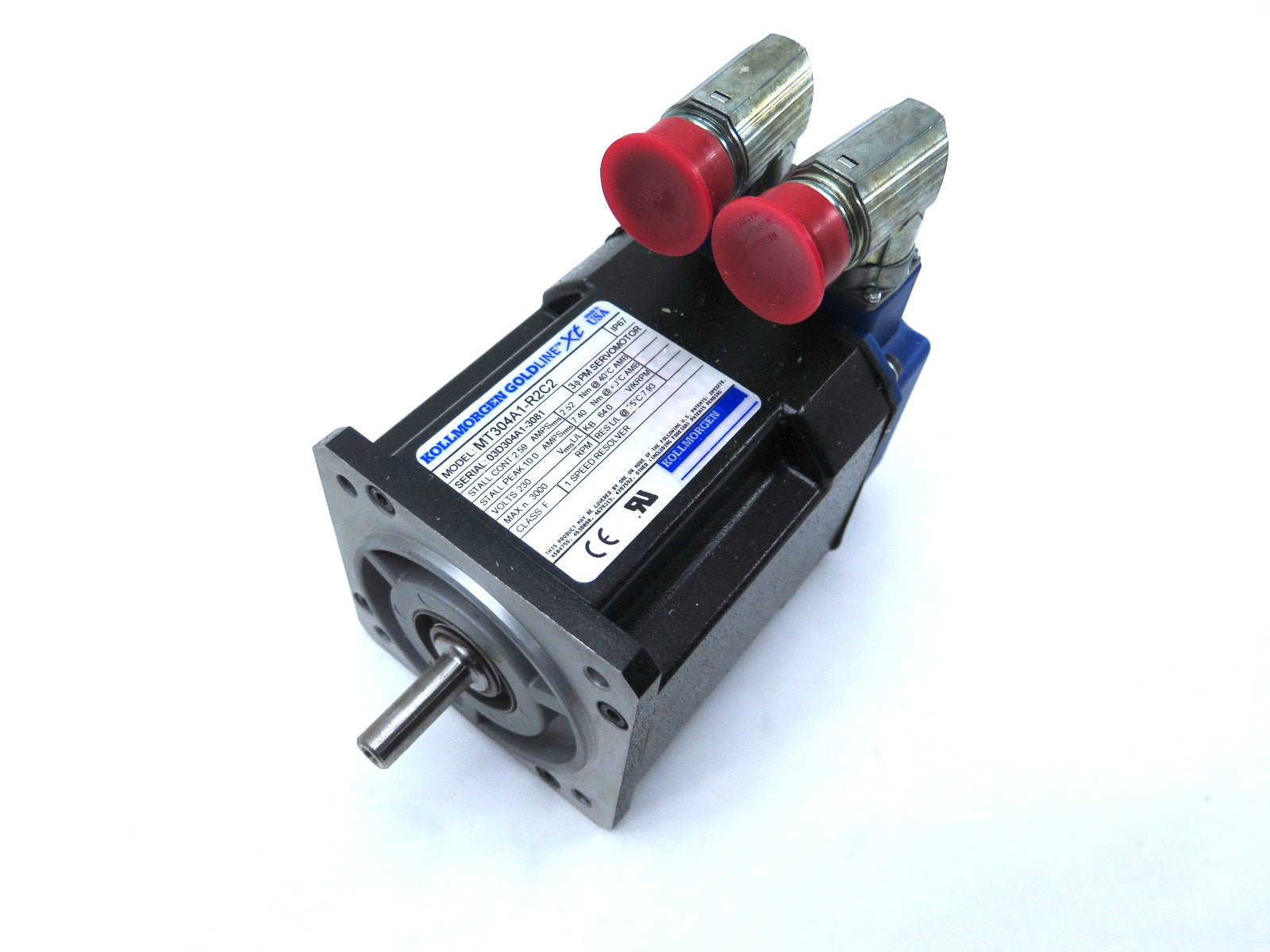 Kollmorgen MT304A1-R2C2 Servo Motor - Advance Operations