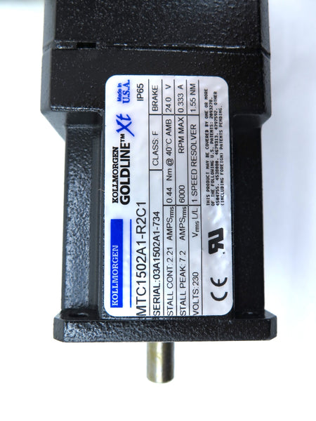 Kollmorgen MT1502A1-R2C1 Servo Motor - Advance Operations