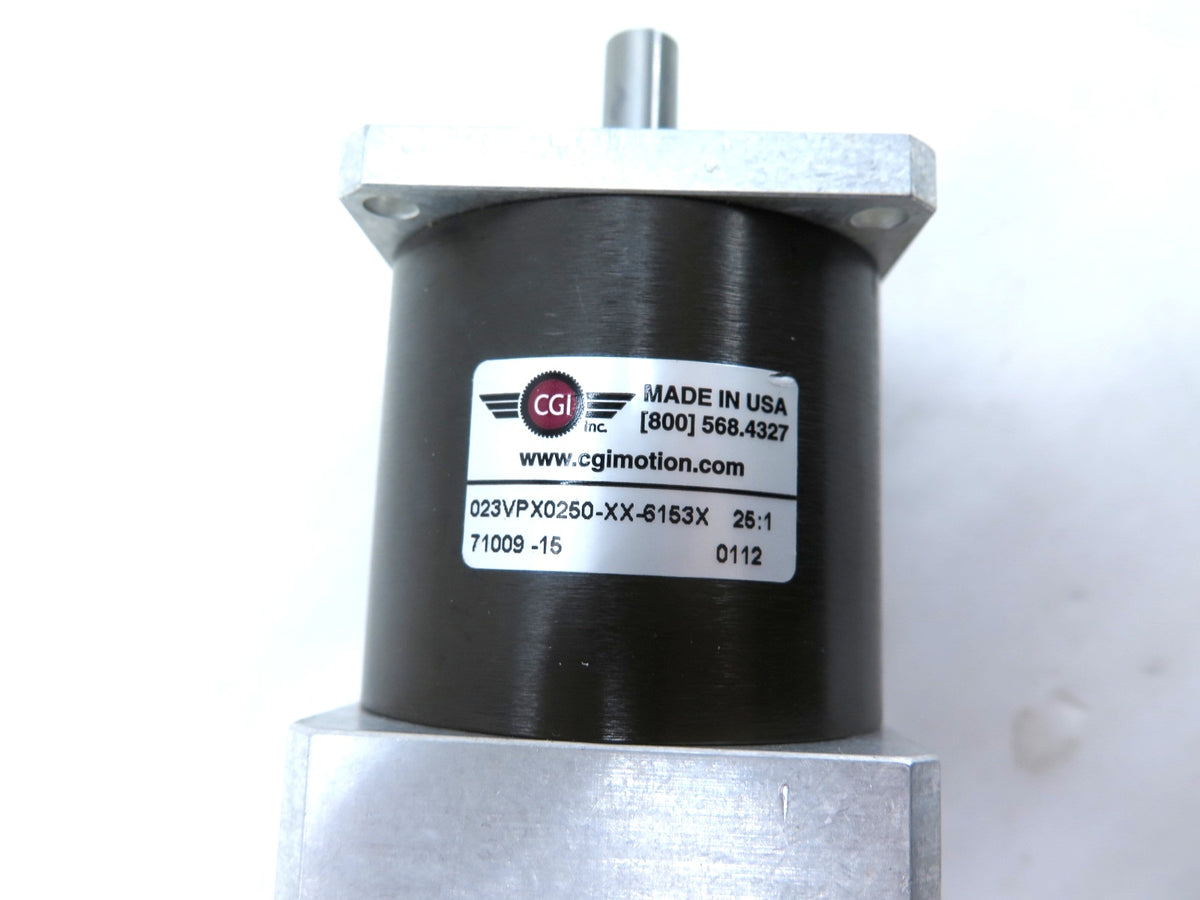 CGI 023VPX0250-XX-6153X Gear Head Ratio 25:1 - Advance Operations