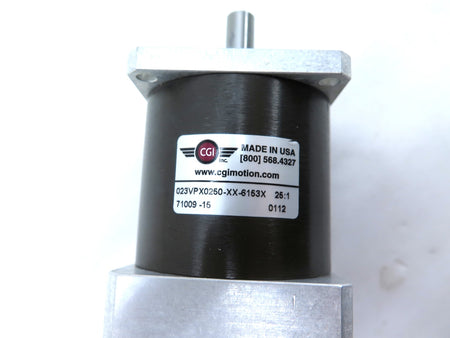 CGI 023VPX0250-XX-6153X Gear Head Ratio 25:1 - Advance Operations