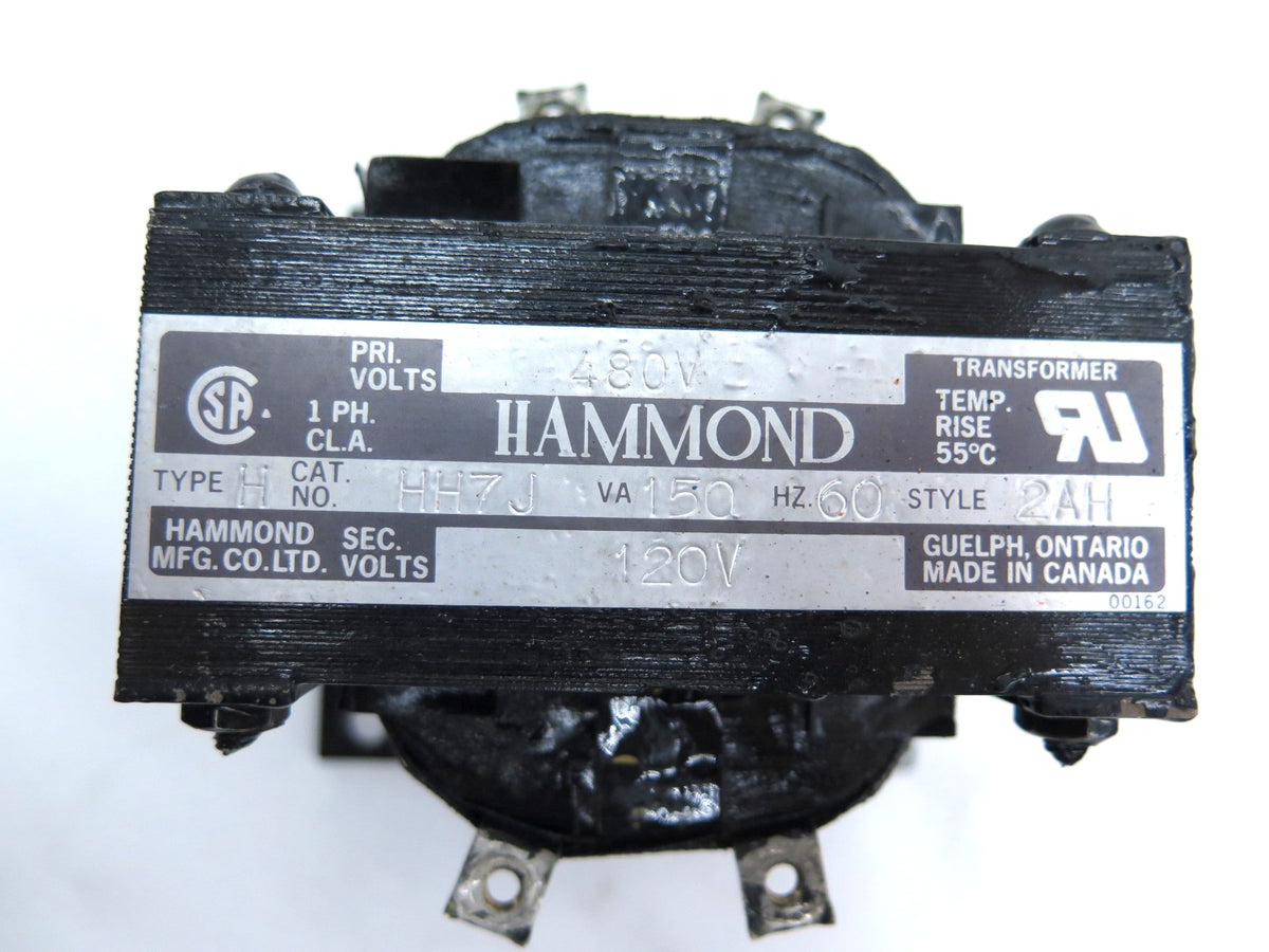 Hammond HH7J Transformer 480 to 120Vac 150VA - Advance Operations