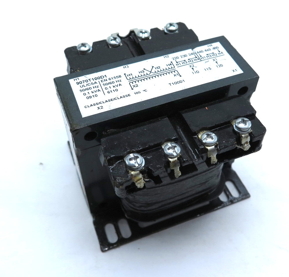 Square D 9070T100D1 Transformer - Advance Operations