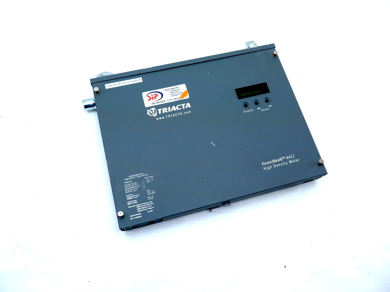 Triacta Powerhawk 6412 High Density Smart Electrical Meter - Advance Operations