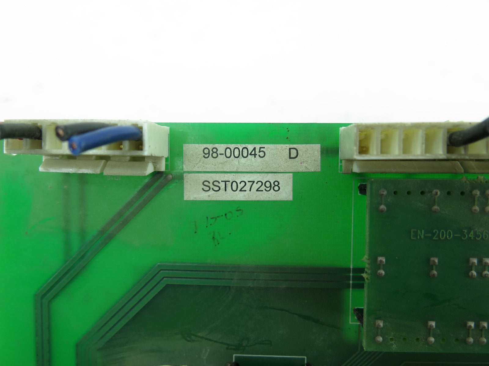Soft Switching Technologies SST027298 Control Board 98-00045 D - Advance Operations