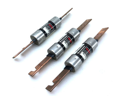 Fusetron FRS-R-100 Dual Element Fuse 600V 100A LOT OF 3 - Advance Operations