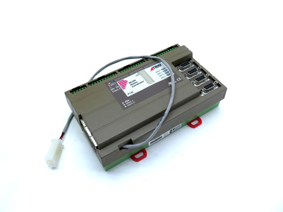 Trio Motion MC206 P135 Motion Coordinator 24Vdc Class FOR PARTS NOT WORKING - Advance Operations