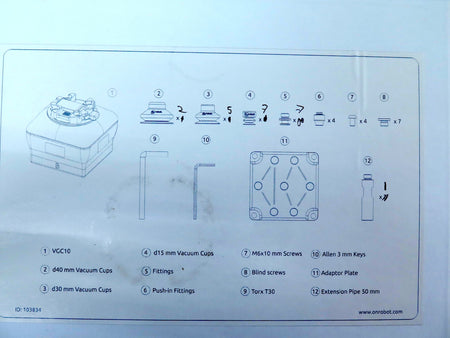 OnRobot 102844 Pneumatic Gripper KIT READ - Advance Operations