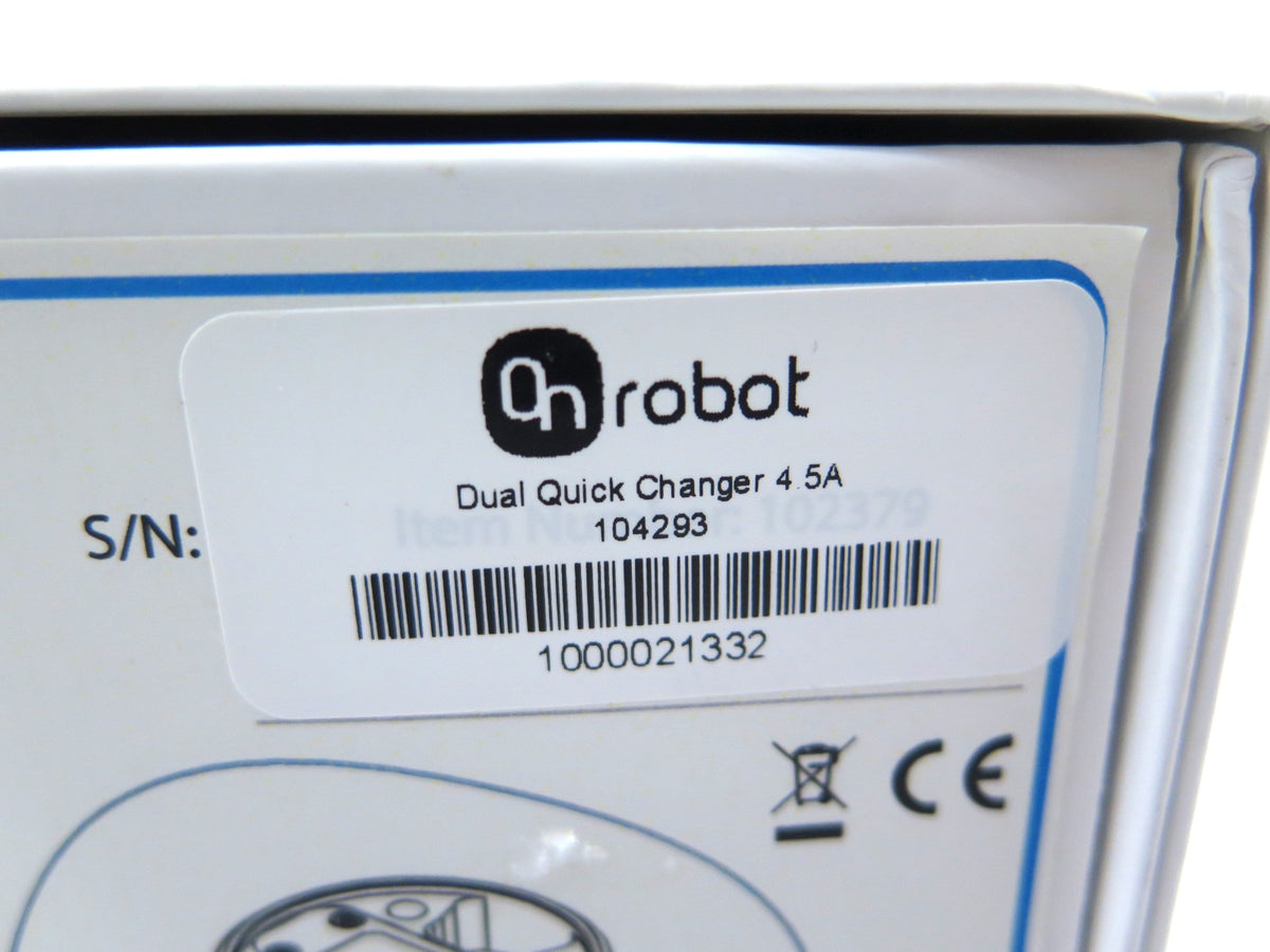 OnRobot 104293 Dual Quick Changer 4 5A - Advance Operations