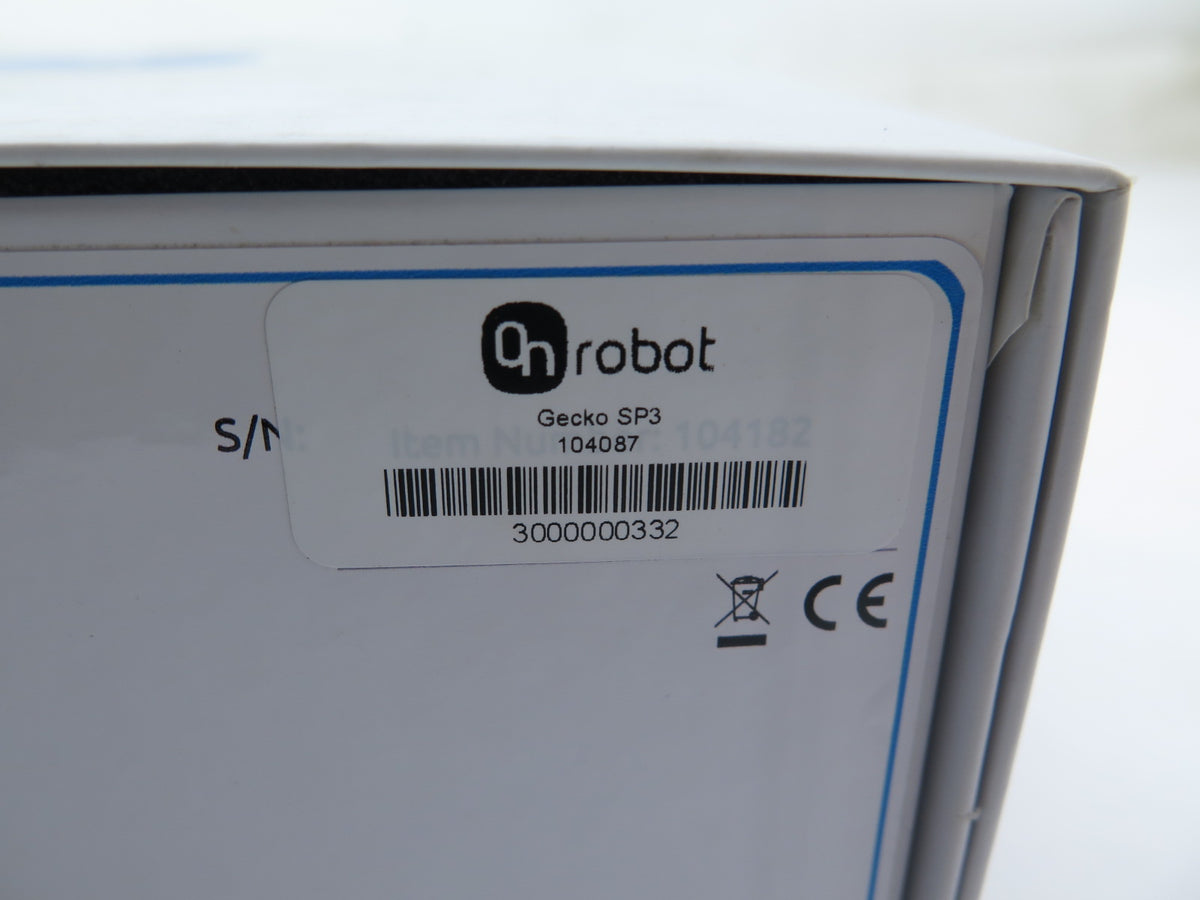 OnRobot 104087 Gecko SP3 Gripper - Advance Operations