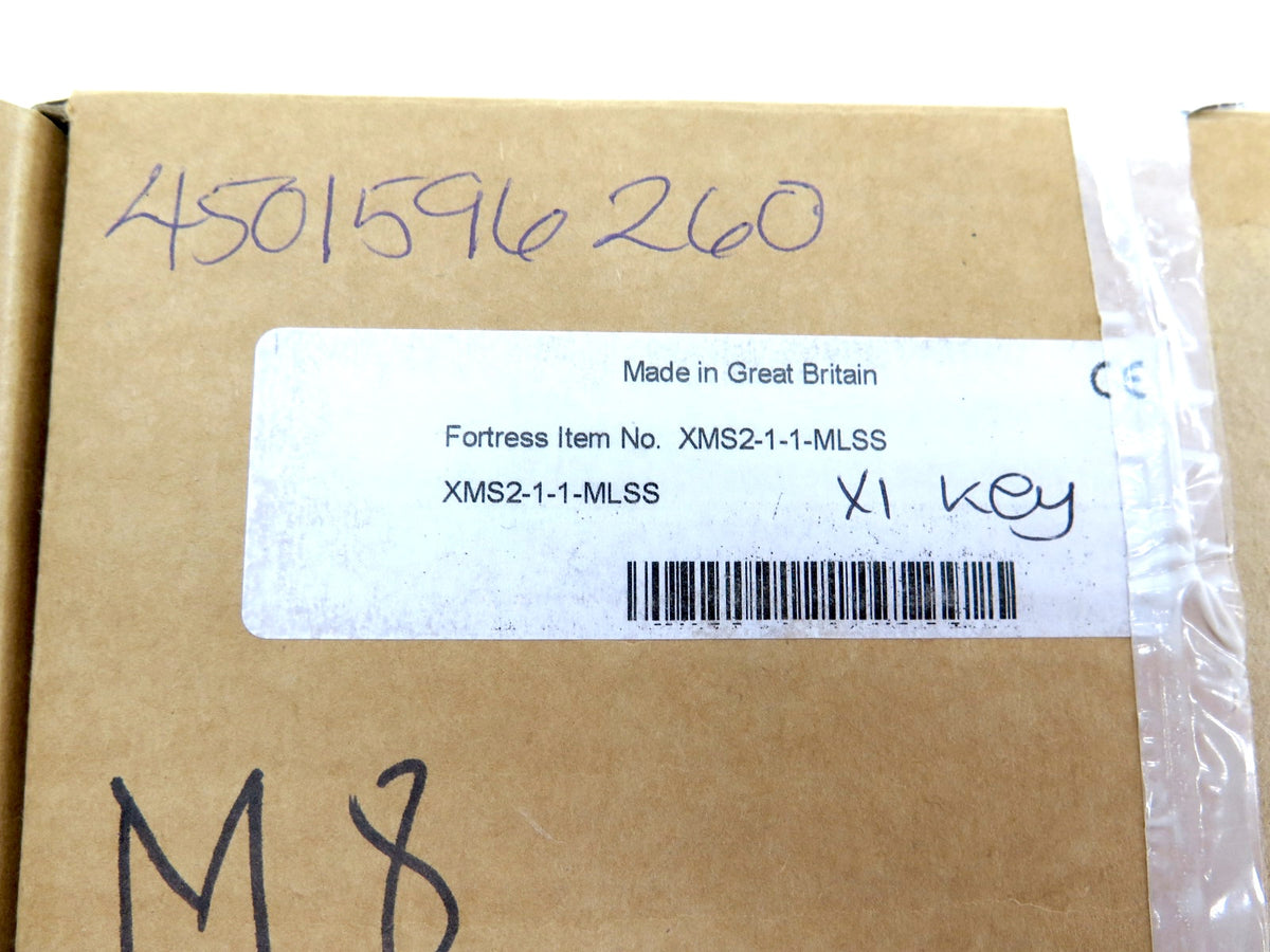 Fortress Interlocks XMS2-1-1-MLSS Safety Switch & Key Kit - Advance Operations