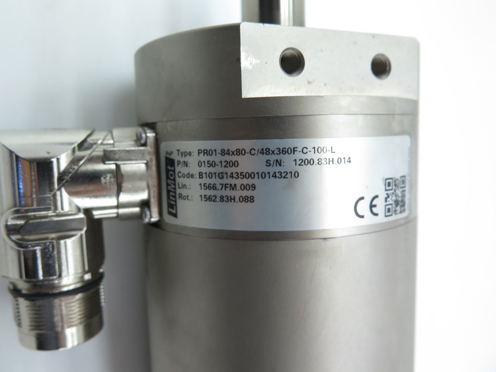 LinMot 0150-1200 / PR01-84x80-C/48x360F-C-100-L Linear Rotary Motor - Advance Operations