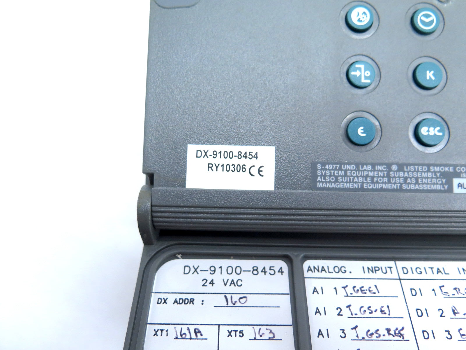 Johnson Controls DX-9100-8454 Metasys Extended Digital Controller NO BASE - Advance Operations