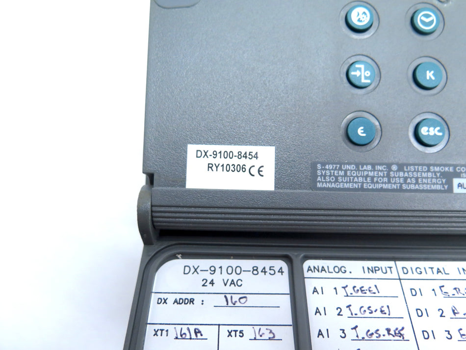 Johnson Controls DX-9100-8454 Metasys Extended Digital Controller NO BASE - Advance Operations