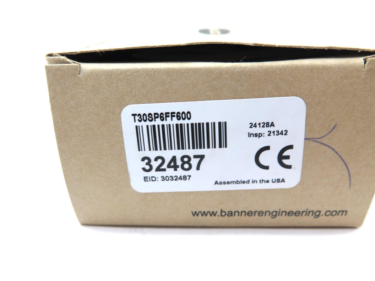 Banner T30SP6FF600 / 32487 EZ Beam Photoelectric Sensor - Advance Operations