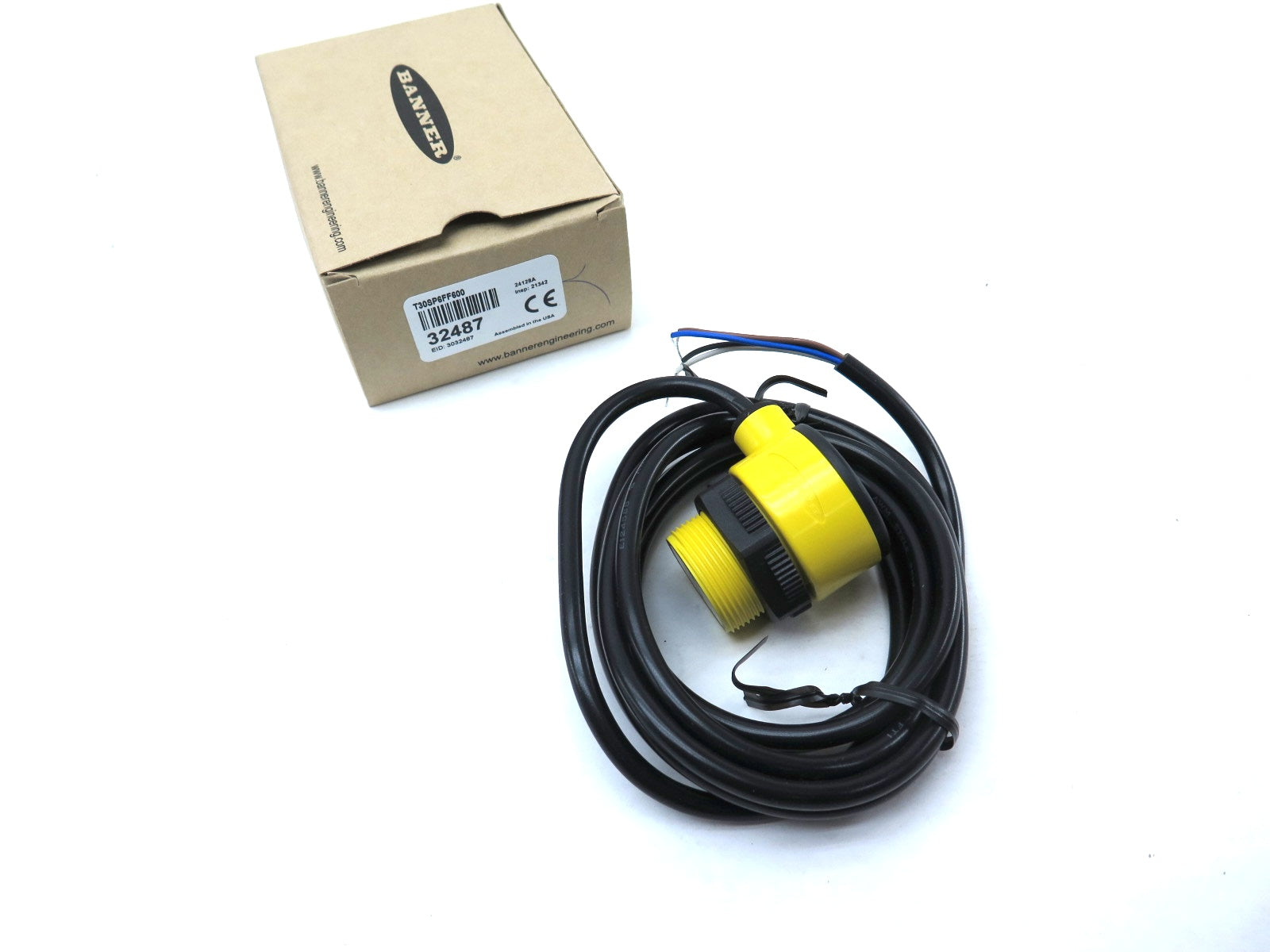Banner T30SP6FF600 / 32487 EZ Beam Photoelectric Sensor - Advance Operations