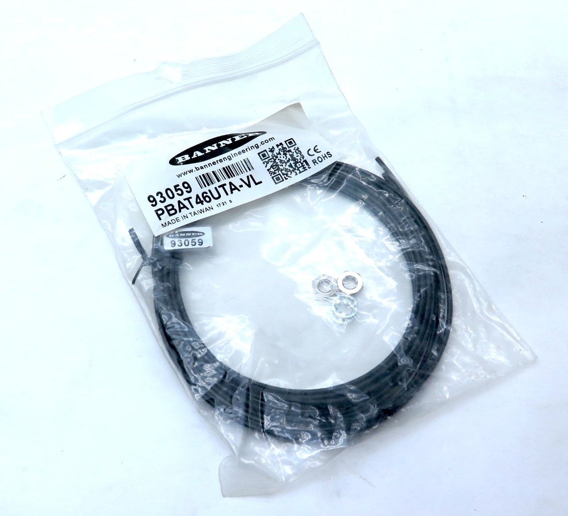 Banner PBAT46UTA-VL Fiber Optic Sensor / Diffuse Reflective - Advance Operations