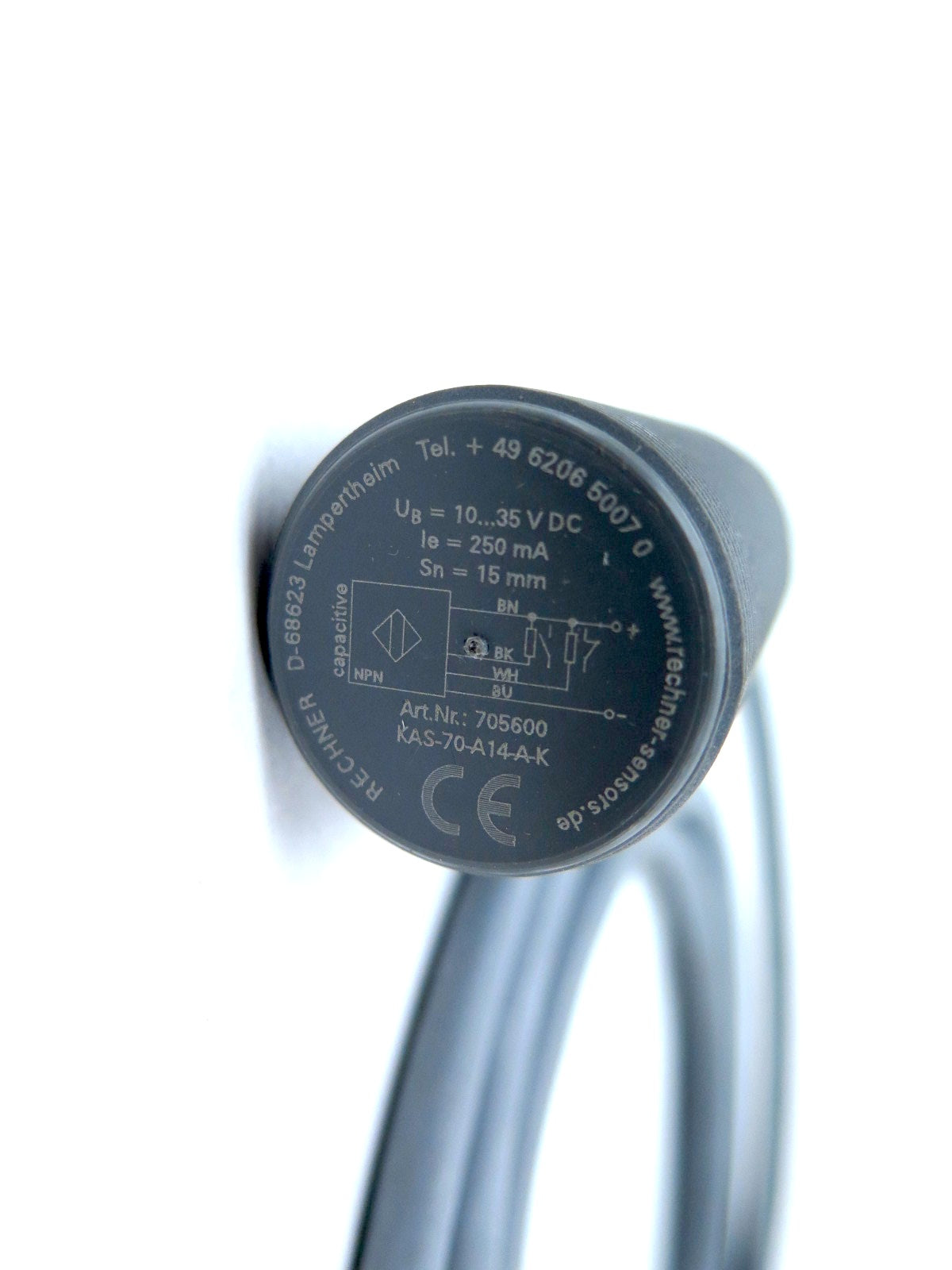 Rechner KAS-70-A14-A-K Proximity Switch Sensor - Advance Operations