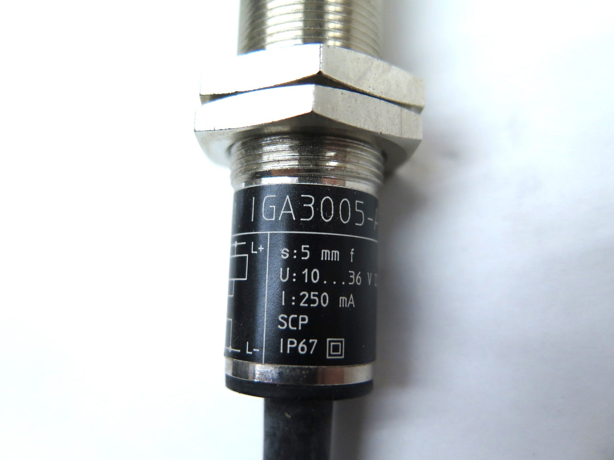 IFM Efector IG5361 IGA3005-ANKG Inductive Sensor - Advance Operations