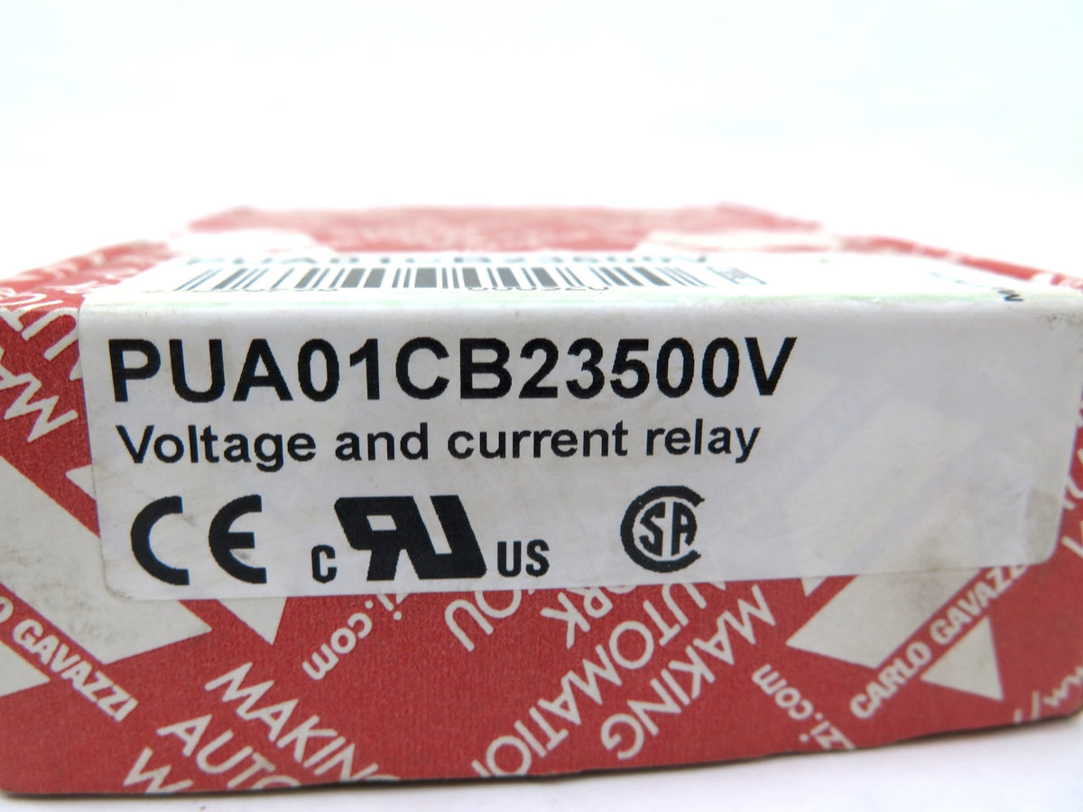 Carlo Gavazzi PUA01CB23500V Voltage And Current Relay 115/230Vac - Advance Operations