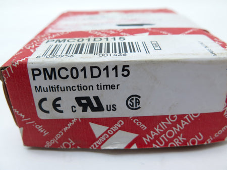 Carlo Gavazzi PMC01D115 Multifunction Timer - Advance Operations