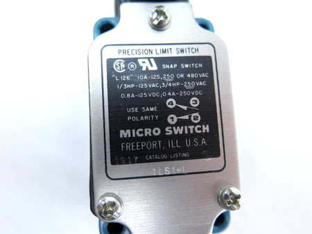 Honeywell 1LS1-L Micro Switch Precision Limit Switch - Advance Operations