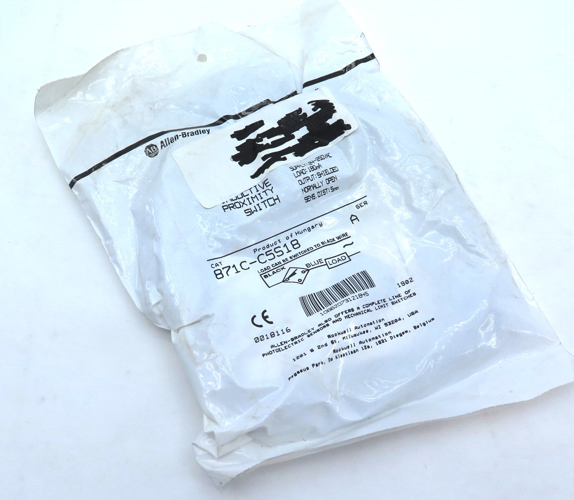 Allen-Bradley 871C-C5S18 Inductive Proximity Switch SER.A - Advance Operations
