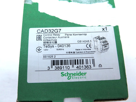 Schneider Electric CAD32G7 Control Relay - Advance Operations