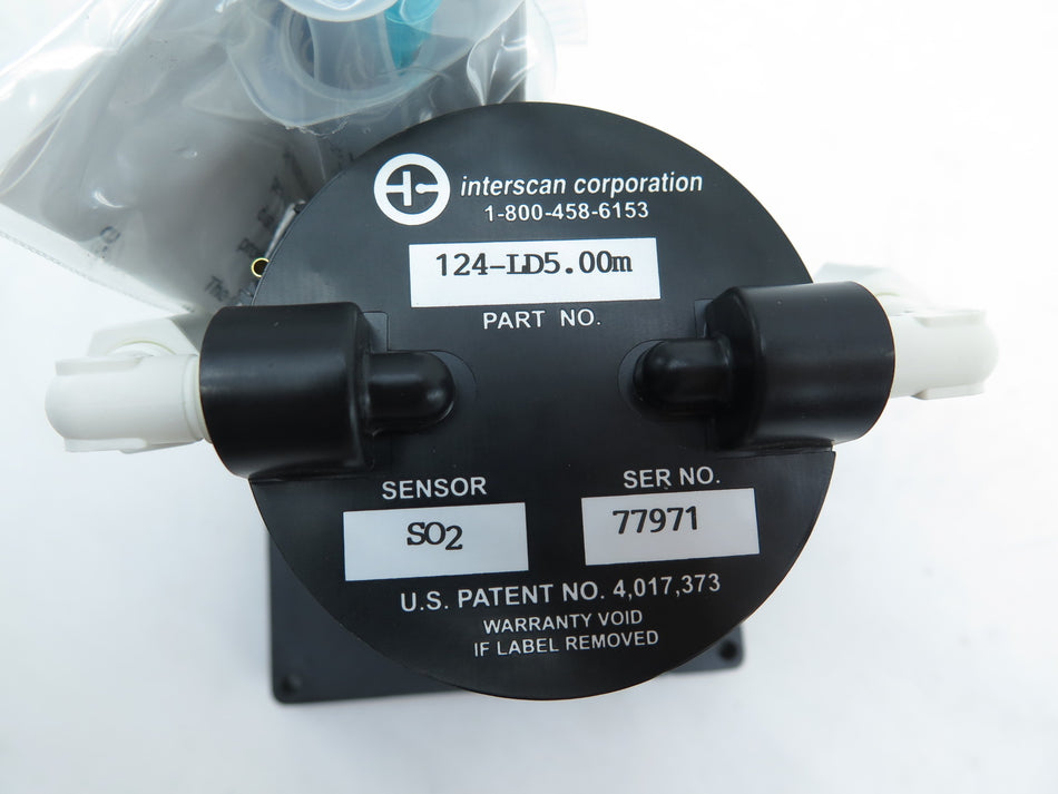 Interscan Corporation CO Sensor Model 124-LD5.00m - Advance Operations