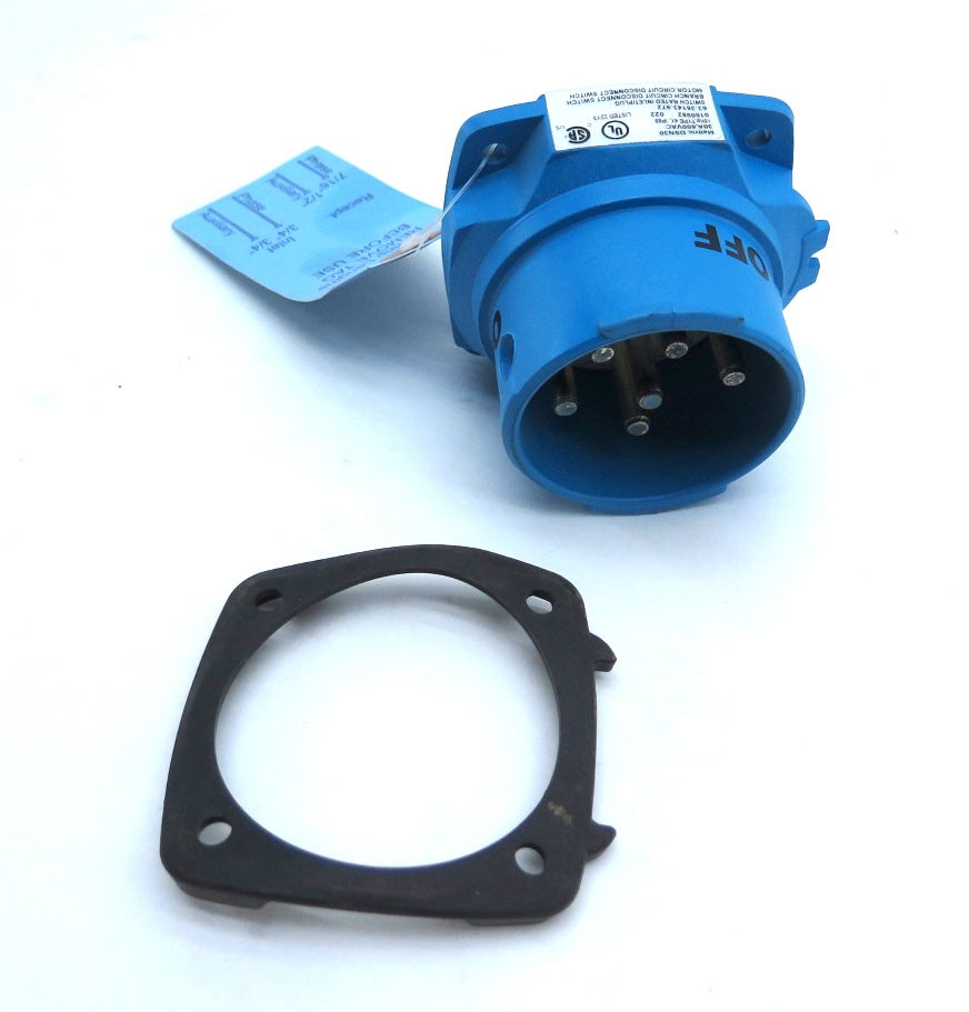 Marechal DSN30 Inlet Plug 30A 600Vac 15Hp Max. 63-38143-972 | Advance ...