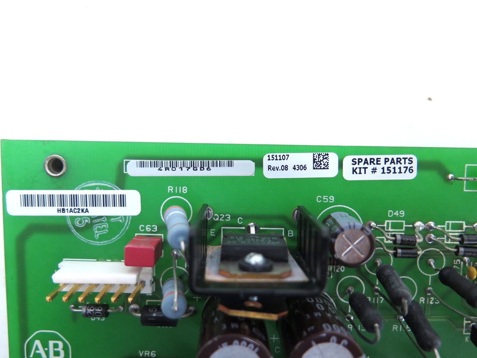 Allen-Bradley 151107 Rev.08 Control Board NEW OLD STOCK - Advance Operations
