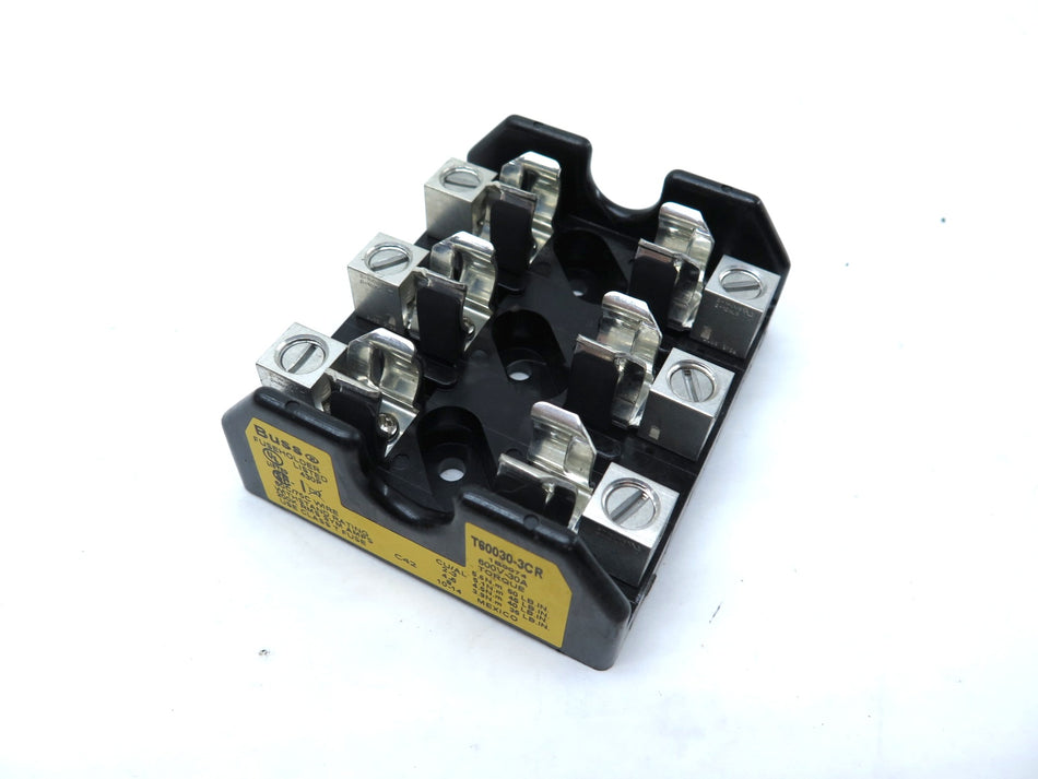 Buss T60030-3CR Fuse Holder / Block Class T 30Amp 600V Max - Advance Operations