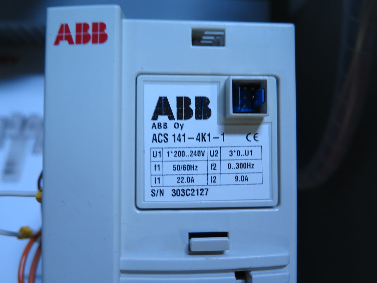 ABB ACS141-4K1-1 Ac Drive Frequency Inverter Control Box Assembly - Advance Operations