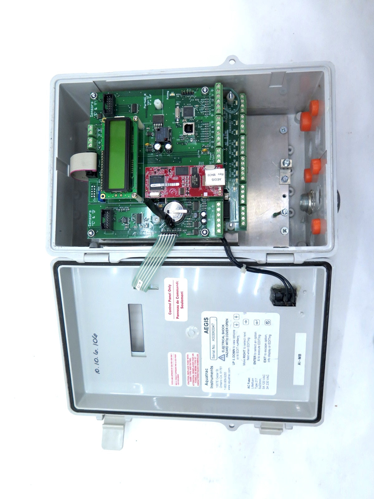 Aquatrac Instruments AEGIS Liquid Control Unit - Advance Operations