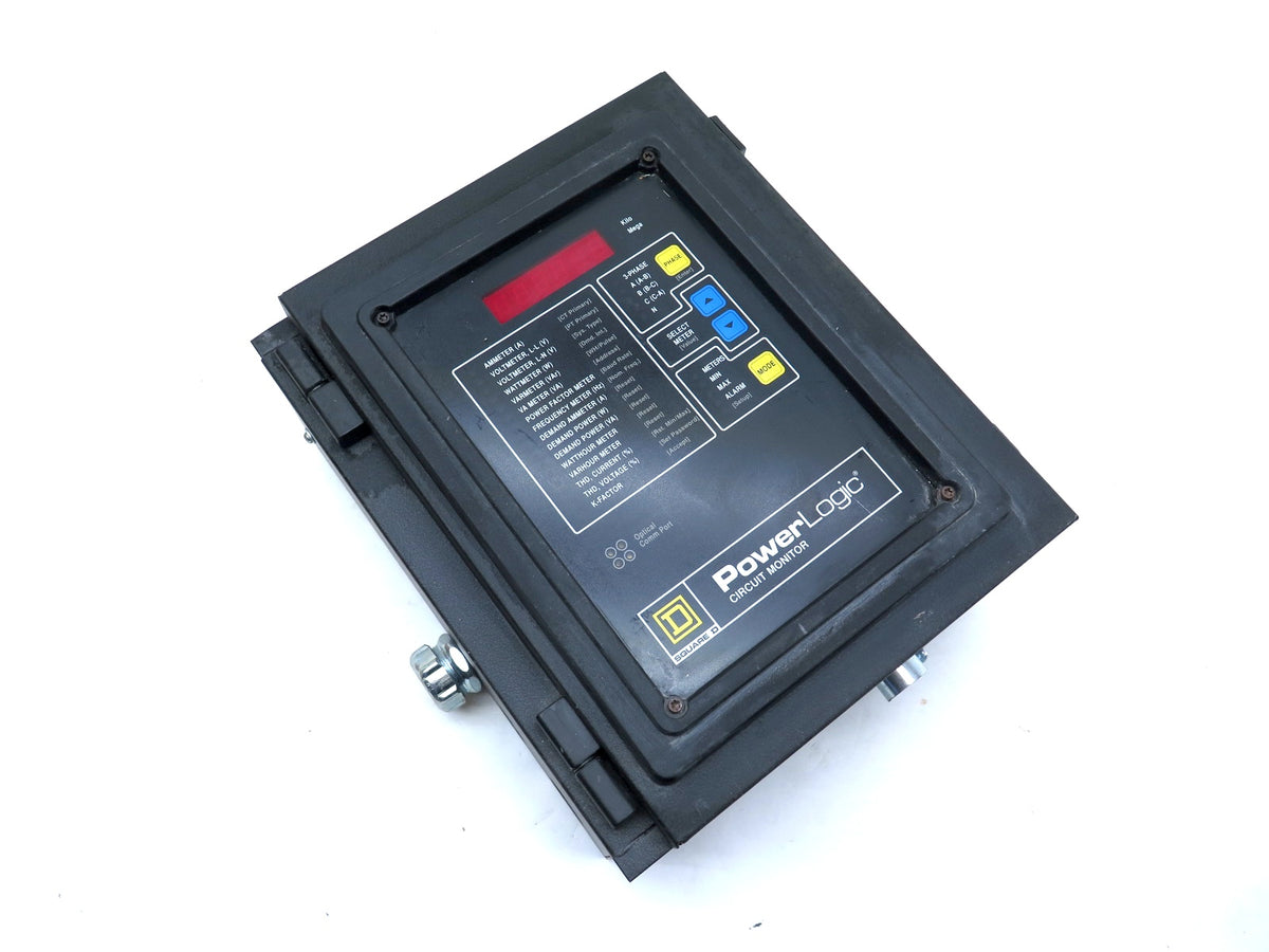 Schneider / Square D CM-2250 Circuit Monitor & Full Enclosure & Connector - Advance Operations