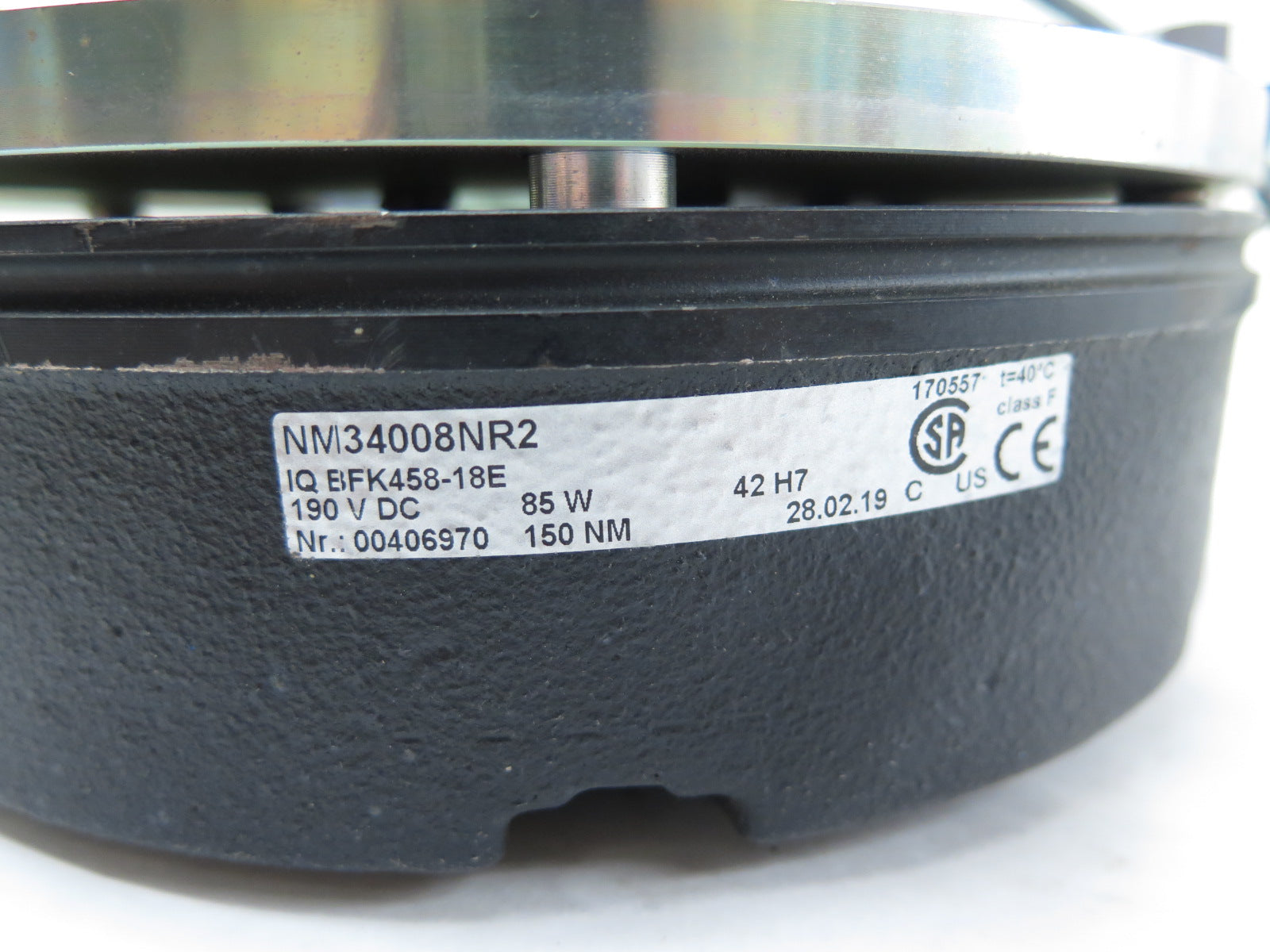 Konecranes / Intorq 155-1 E318895 Holding Brake NM34008NR2 *READ* - Advance Operations