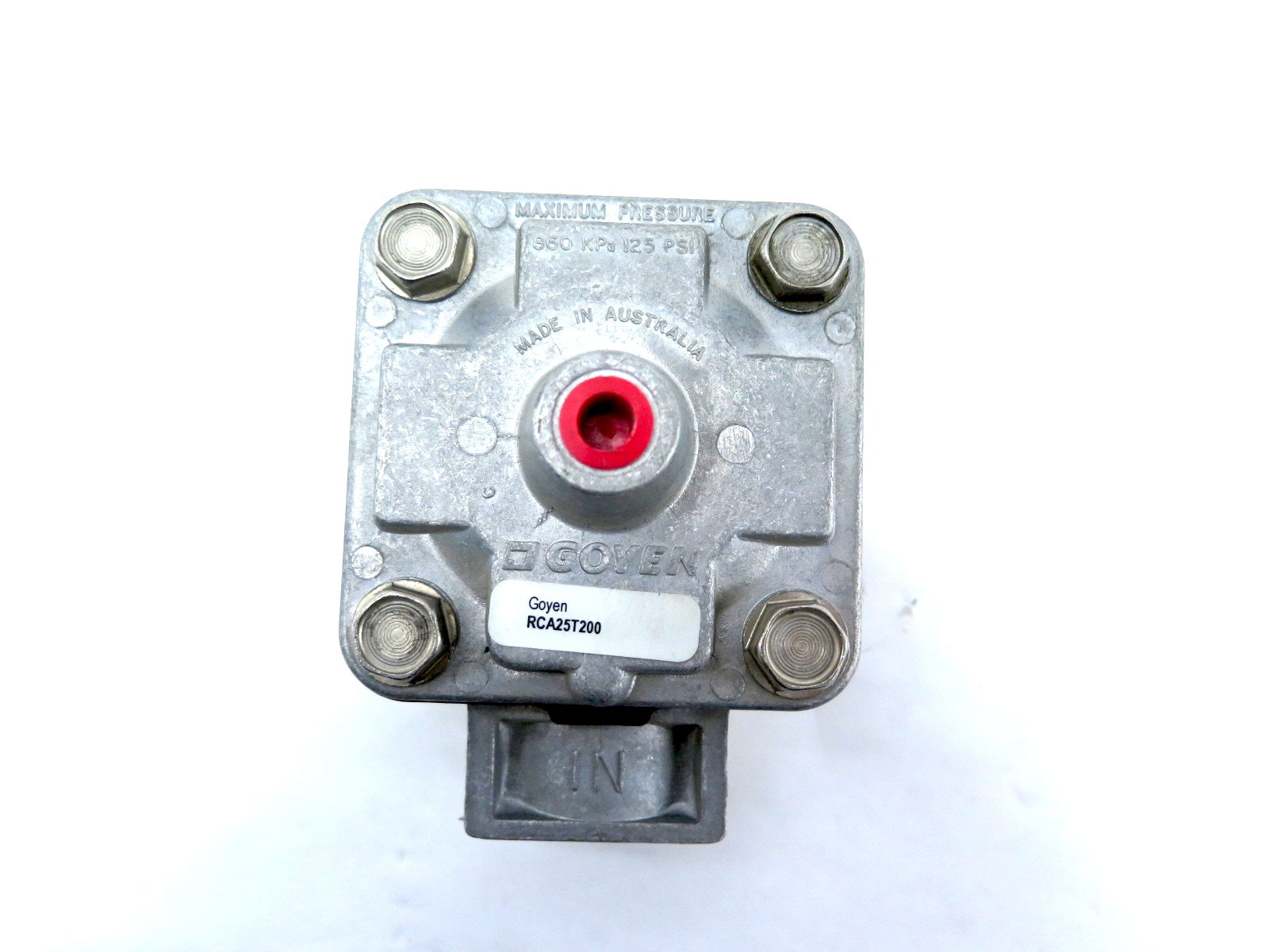 Goyen RCA25T200 Diaphragm Valve - Advance Operations