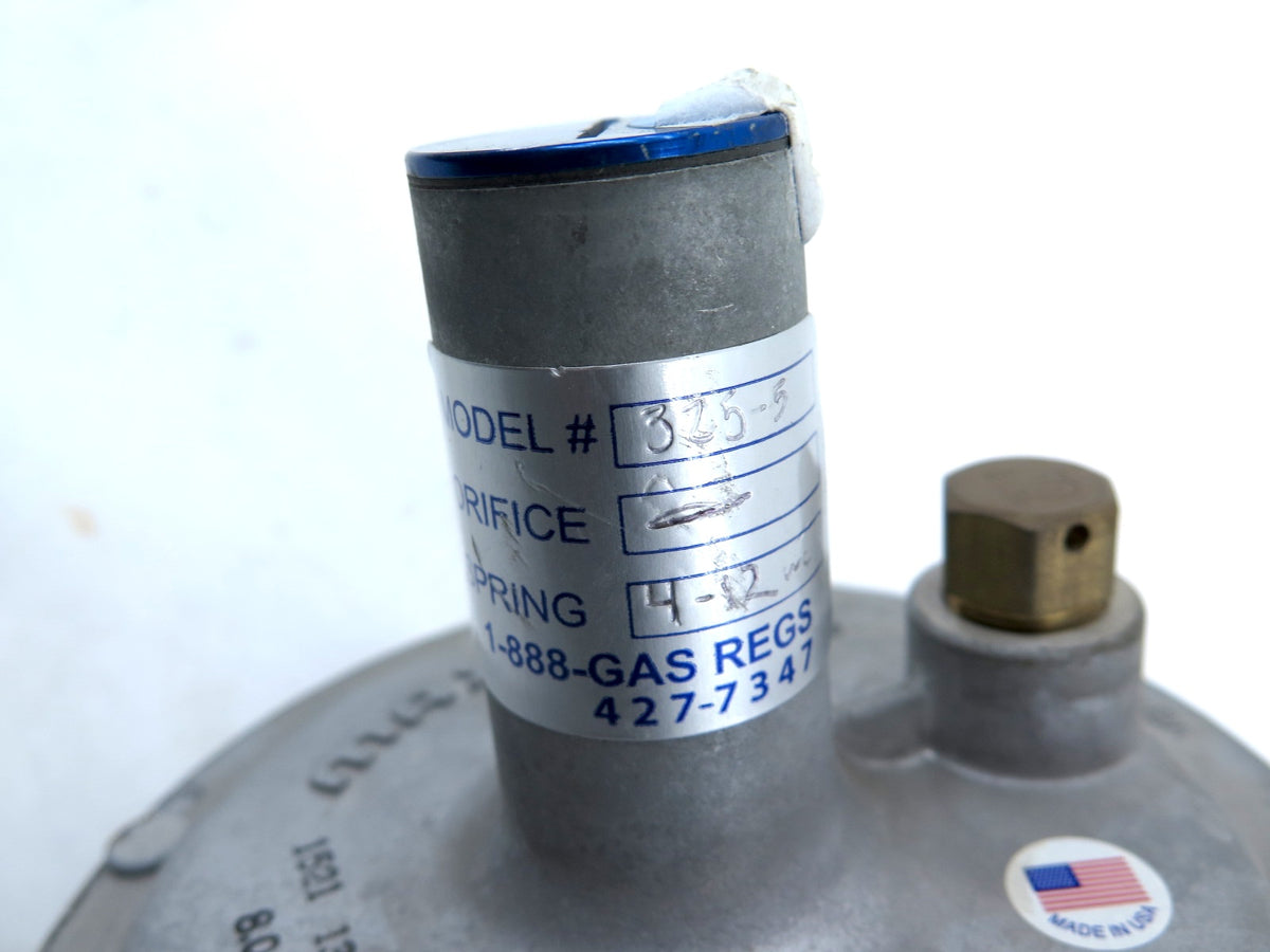 Maxitrol Model 325-5 5PSI Gas Pressure Regulator - Advance Operations