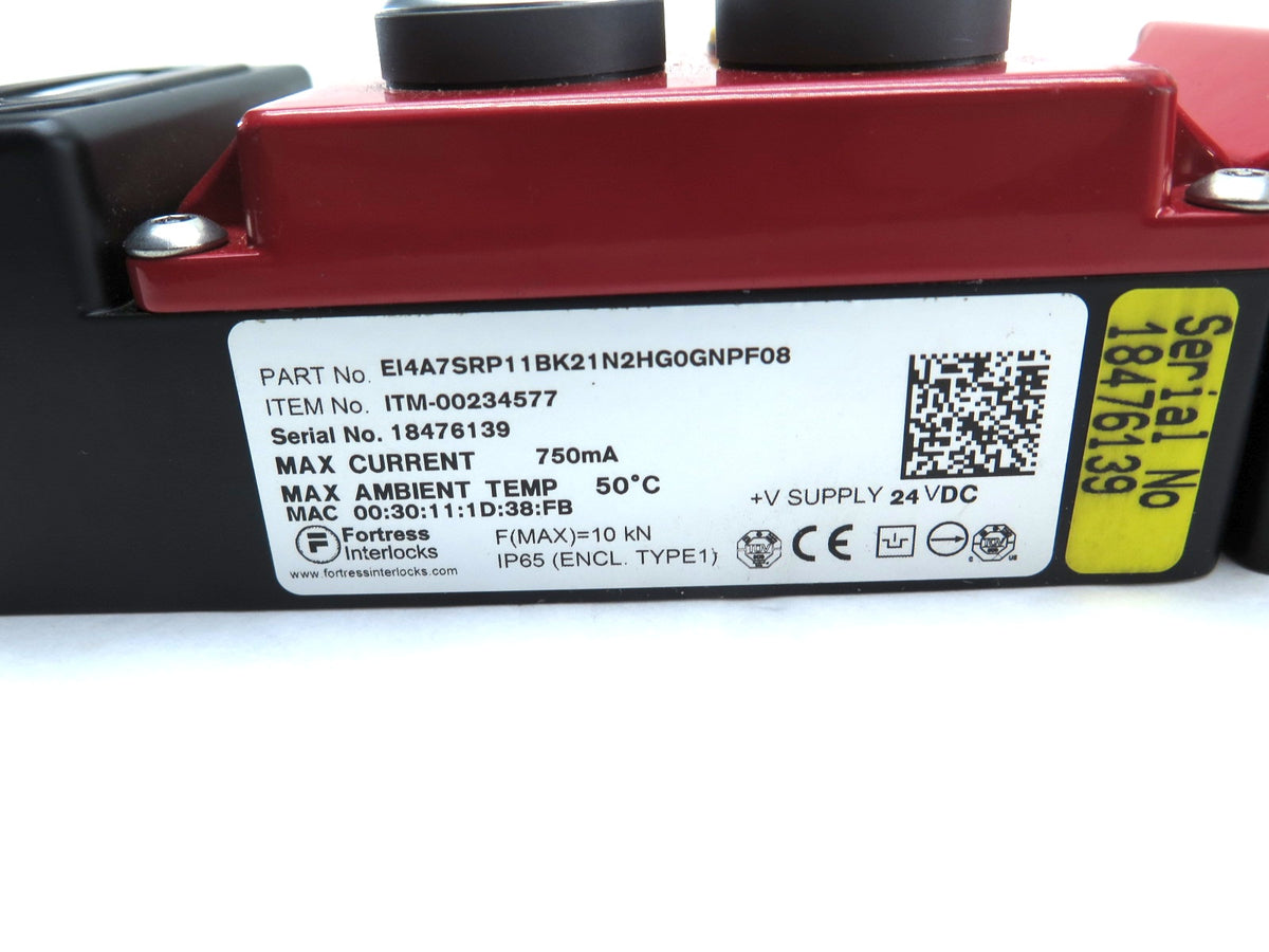 Fortress Interlocks EI4A7SRP11BK21N2HG0GNPF08 Safety Gate Switch KIT - Advance Operations