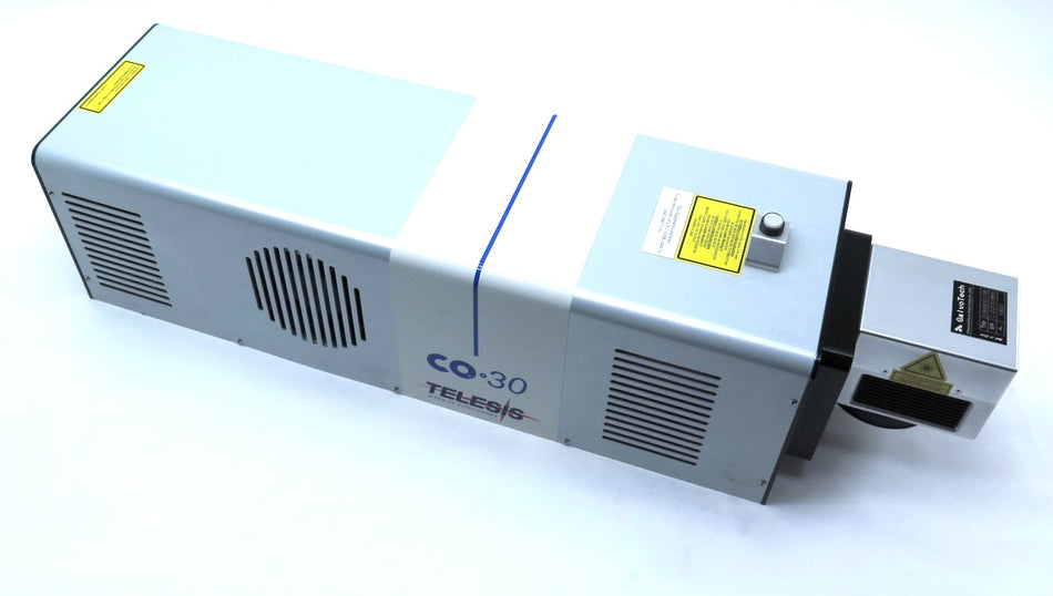 Telesis Co2 30 Laser Marking System Consistent High-Speed Marking - Advance Operations